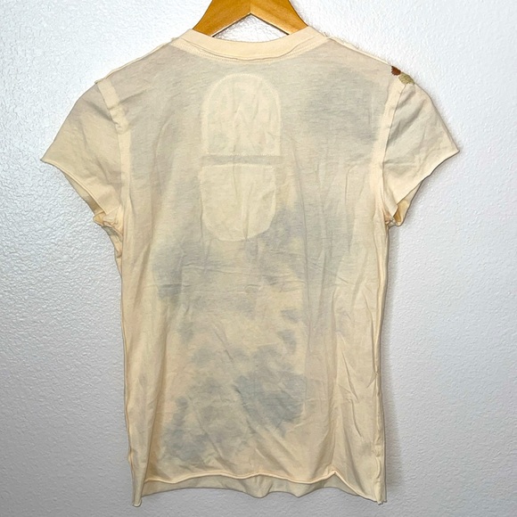 Johnny Was Joystick embroidered studded floral v-neck tee S - Picture 3 of 9